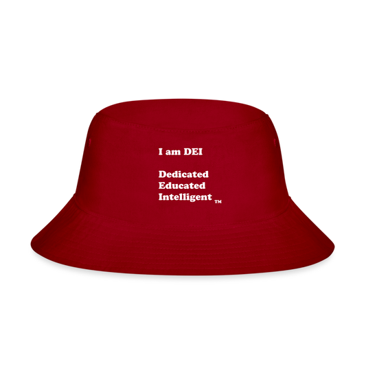 I am DEI - Bucket Hat - red