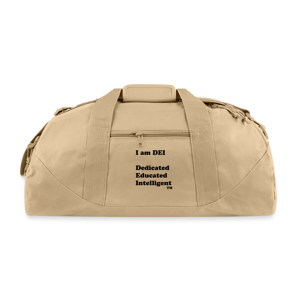 I am DEI - Recycled Duffel Bag - beige