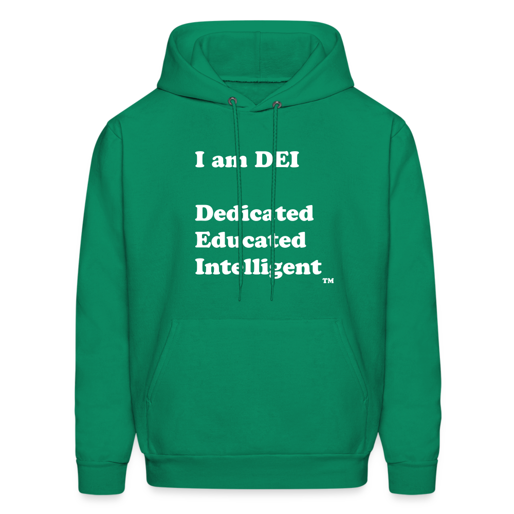 I am DEI - Men's Hoodie - kelly green