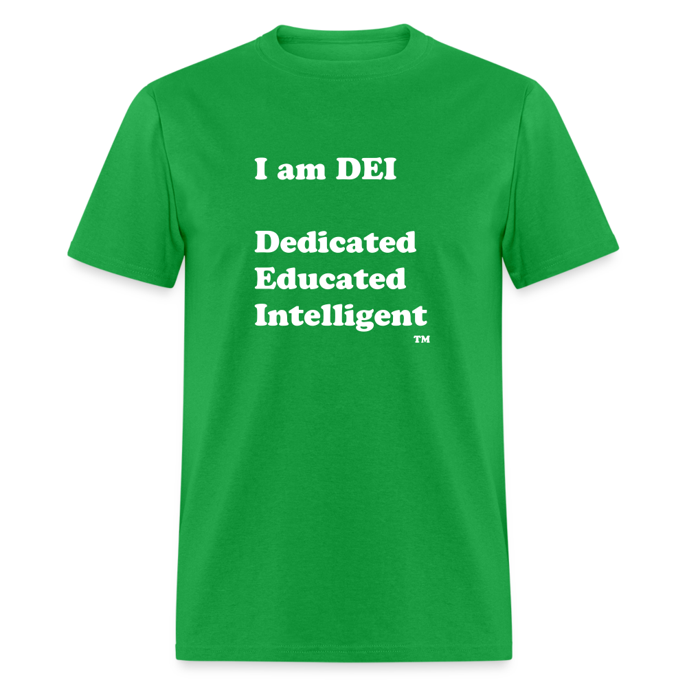 I am DEI - Unisex Classic T-Shirt - bright green