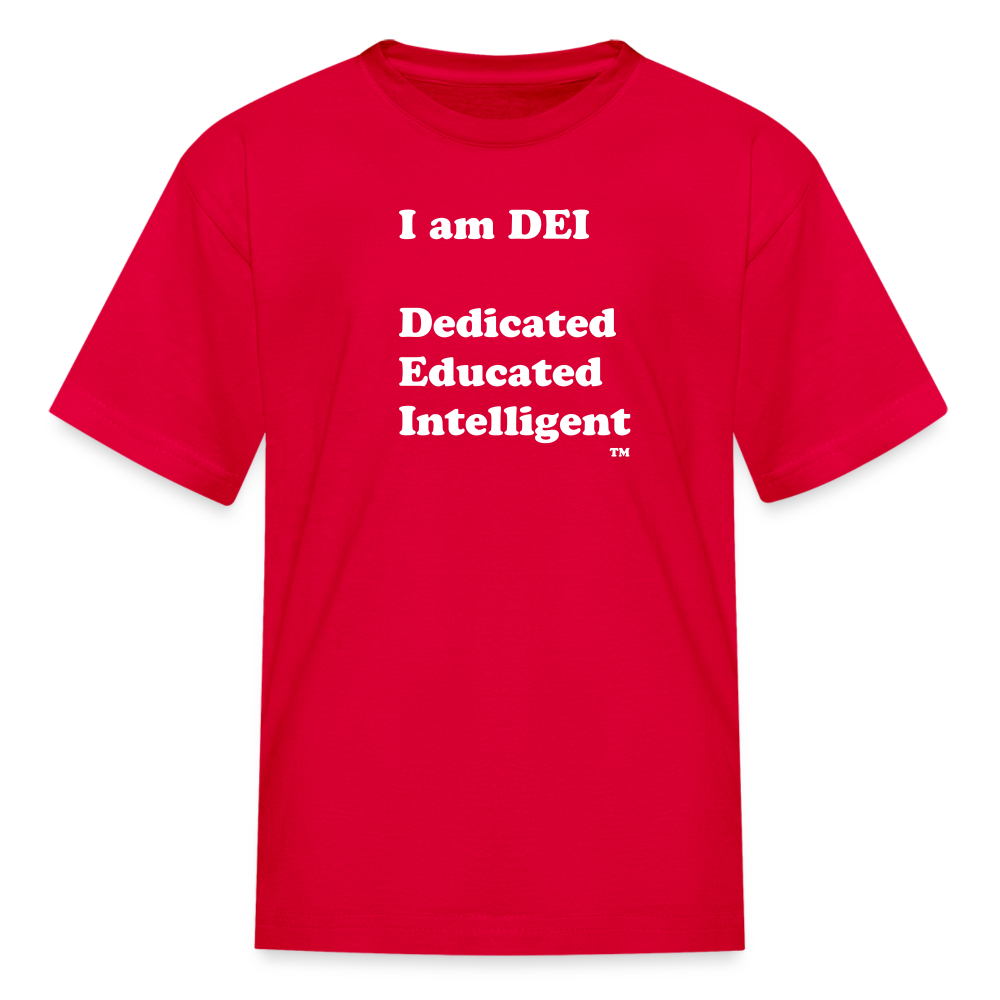 I am DEI - Kid's T-Shirt - red