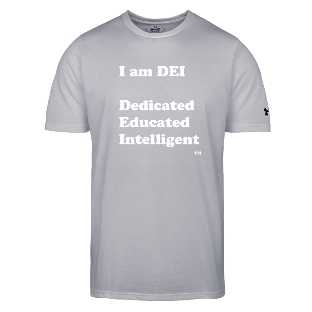 I am DEI - Under Armour Men's Athletic 2.0 T-Shirt - gray