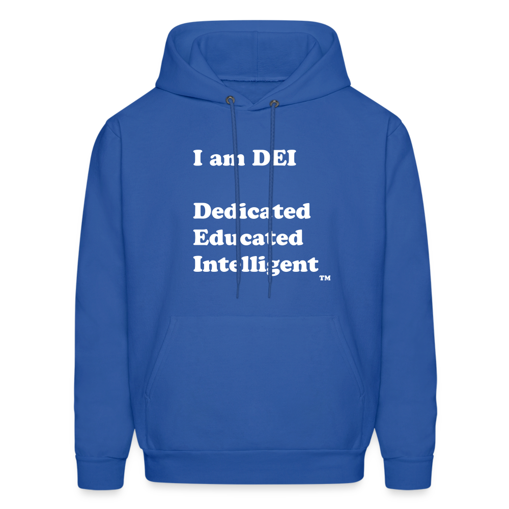 I am DEI - Men's Hoodie - royal blue