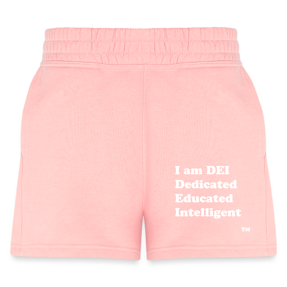 I am DEI - Women's Jogger Short - light pink