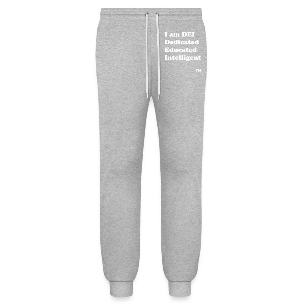 I am DEI - Bella + Canvas Unisex Joggers - heather gray