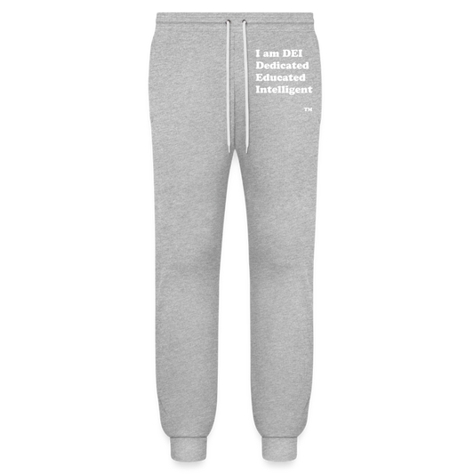 I am DEI - Bella + Canvas Unisex Joggers - heather gray